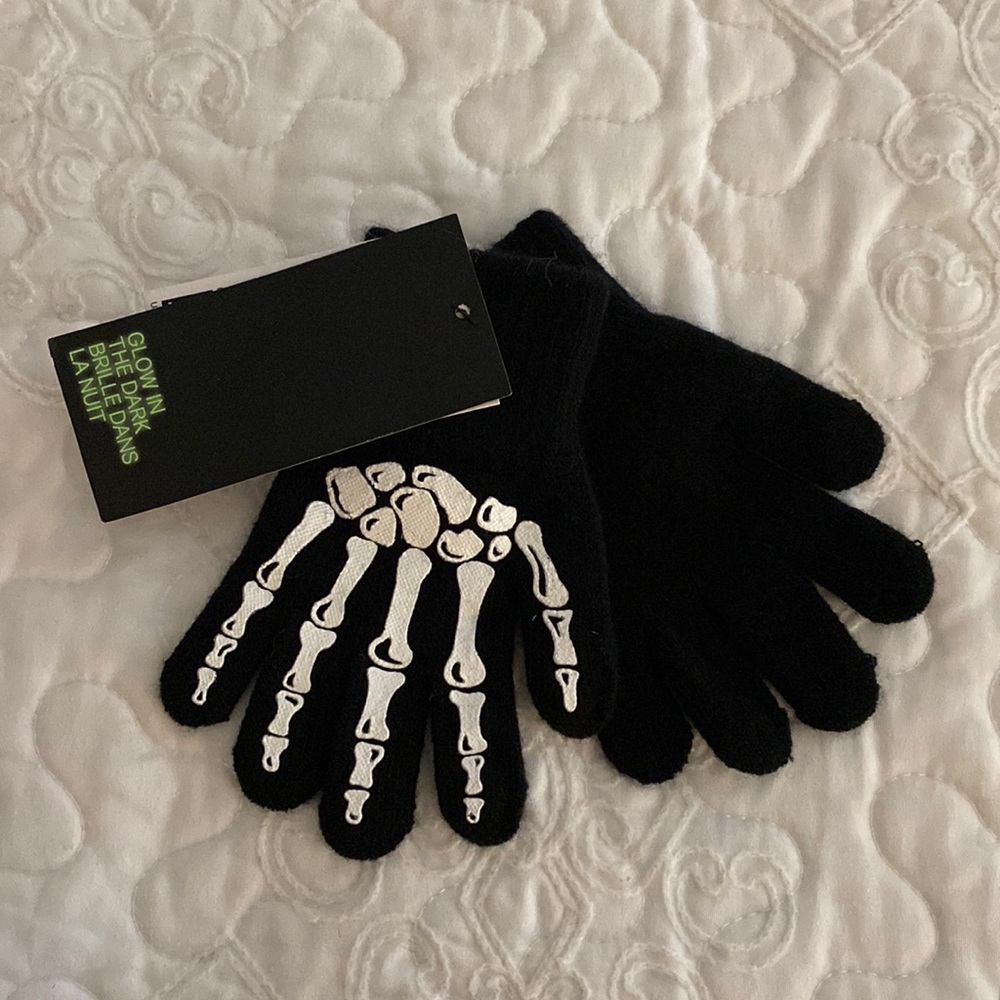 Skeleton Gloves Toddler